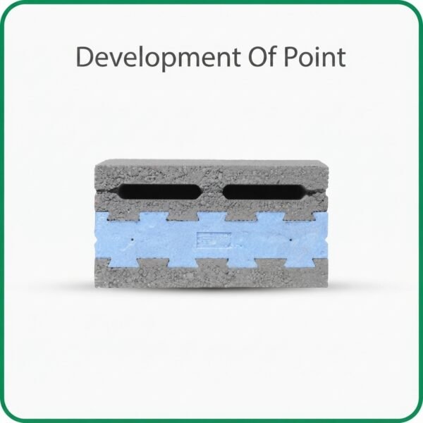 طابوق عازل ازرق الجفالي (cm7.5) ضغط 30 ³m/kg